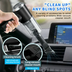 Mini Wireless Rechargeable Vacuum Cleaner